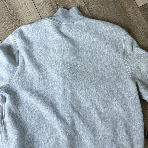 Burberry Brit Full Zip Sweater Light Gray Large - Picture 8 of 10